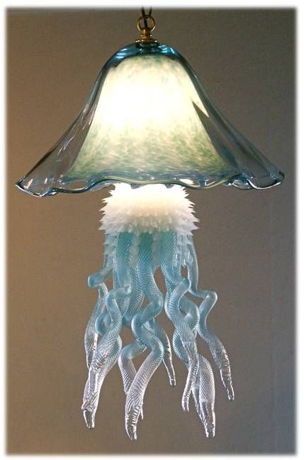 Jellyfish Single Dome Hanging Chandelier Lamp Redjoel Bloombergg With Jellyfish Pendant Lights (Photo 9 of 15)