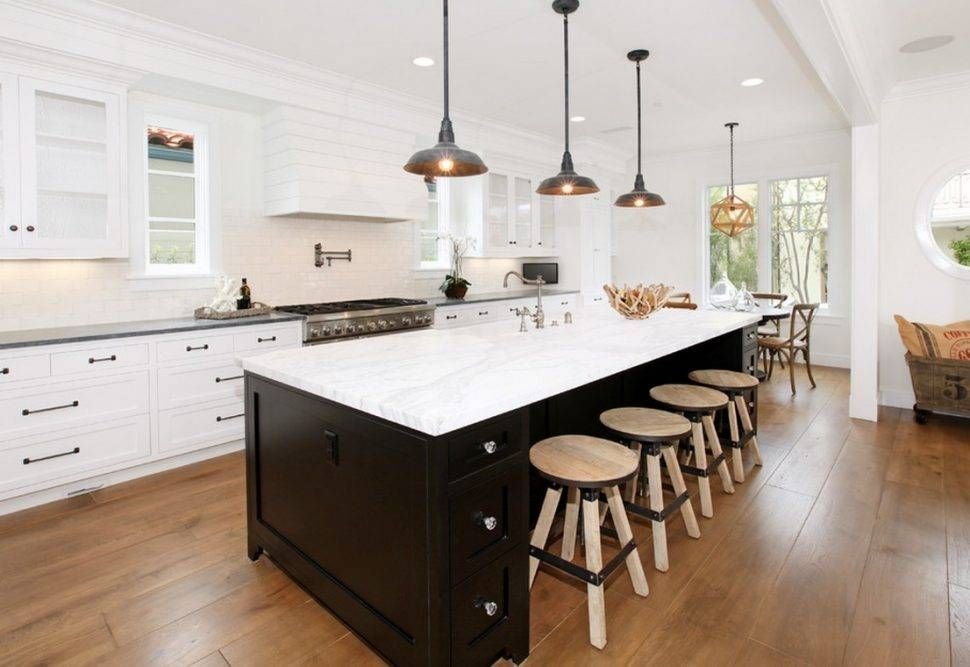 Kitchen : Gold Light Vintage Hanging Pendant Light Fixture Brown Within Pull Down Pendants (Photo 15 of 15)