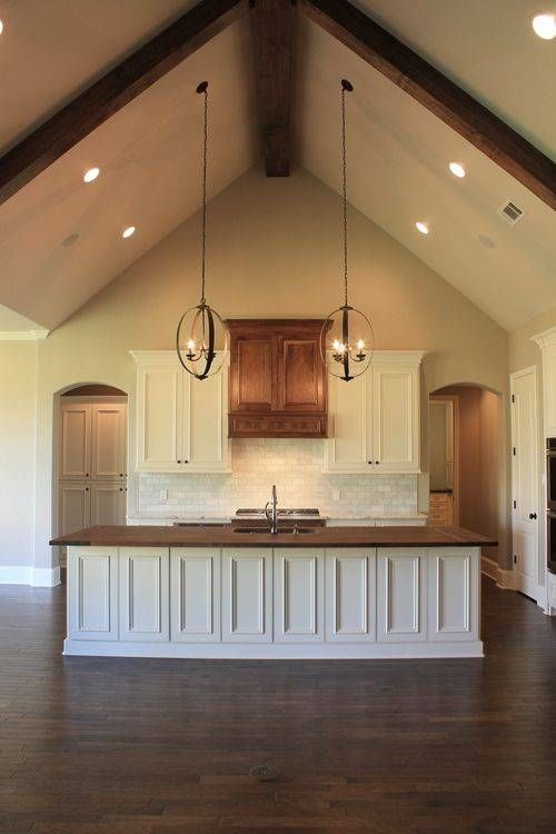 Kitchen Lighting On Vaulted Ceilings – Quanta Lighting Inside Vaulted Ceiling Pendant Lights (View 7 of 15)