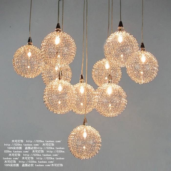 Lamp Fixtures Picture – More Detailed Picture About 2015 Modern Intended For Wire Ball Pendant Lights (View 6 of 15)