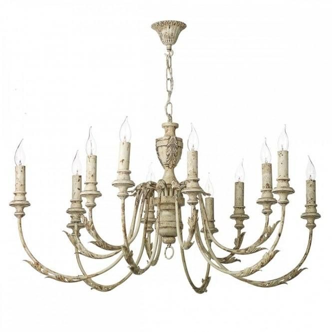Large Vintage French Style Chandelier Light Fitting. Large Lights Uk With Regard To French Style Lights (Photo 9 of 15)