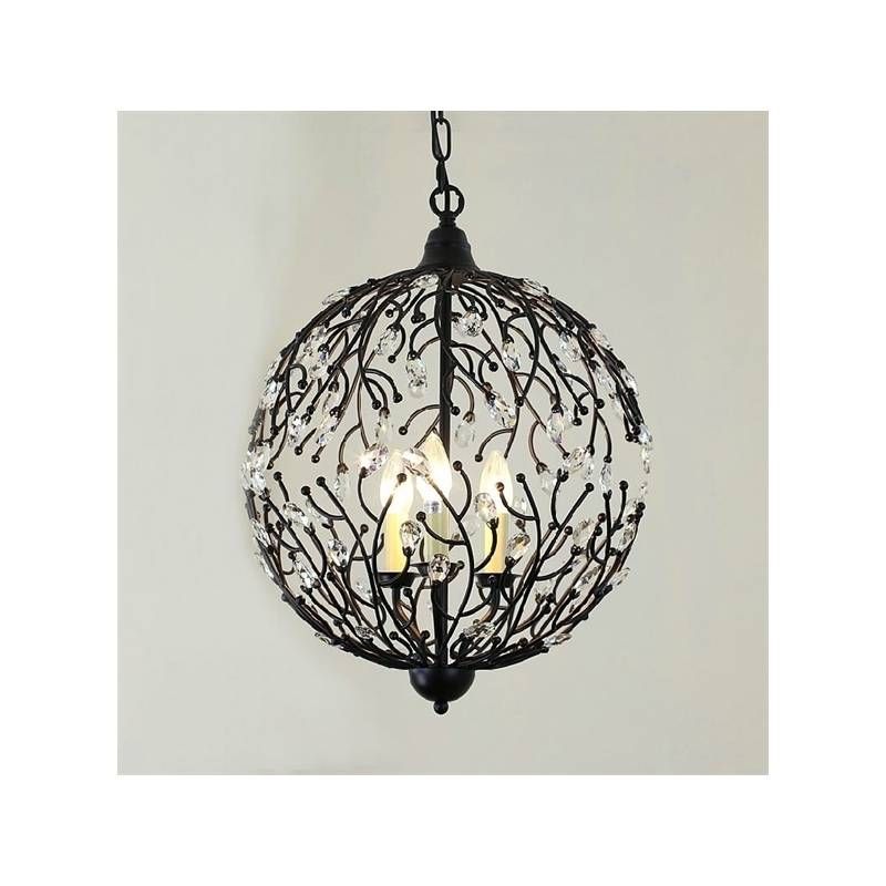 Lighting – Ceiling Lights – Pendant Lights – American Country In Wrought Iron Pendant Lights Australia (View 4 of 15)