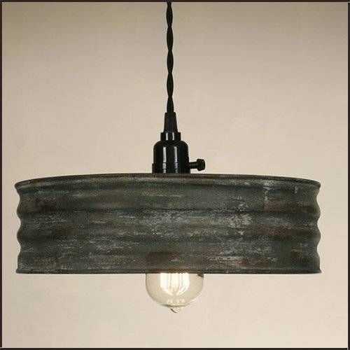 Linenandlavender: Lighting – New, Antique, One Of A Kind For Tin Pendant Lights (Photo 4 of 15)