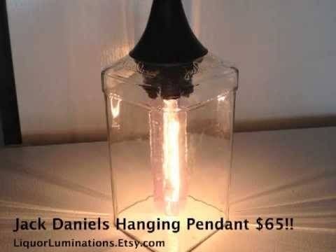 Liquor Bottle Pendant Lights & Light Fixtures – Youtube Throughout Liquor Bottle Pendant Lights (View 3 of 15)