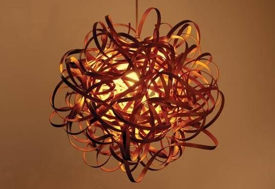 London Design Festival: Ash Pendant Lamptom Raffield Throughout Bent Wood Pendant Lights (Photo 14 of 15)