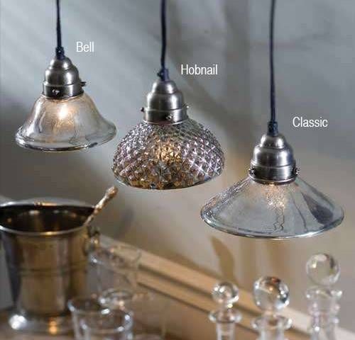 Lovable Mercury Glass Island Light Mercury Glass Light Pendants Throughout Mercury Glass Lights Pendants (Photo 5 of 15)