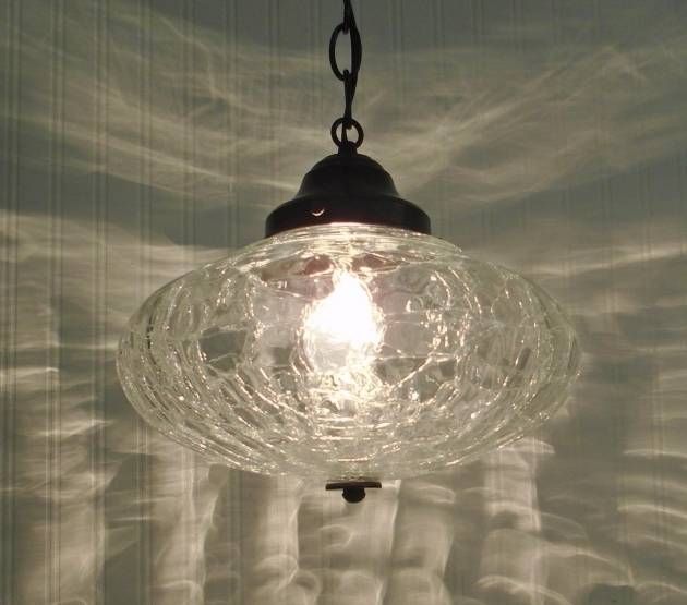 Lovely Pendant Smoked Crackle Glass Lights At 1stdibs Cracked Pertaining To Cracked Glass Pendant Lights (View 10 of 15)