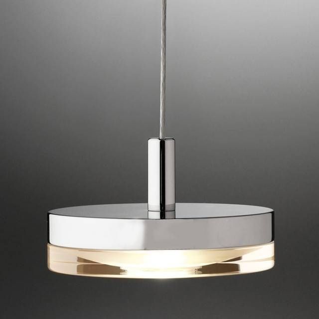 Modern 1 Ring Acrylic Pendant Light Round Ceiling Lamp Led (View 3 of 15)