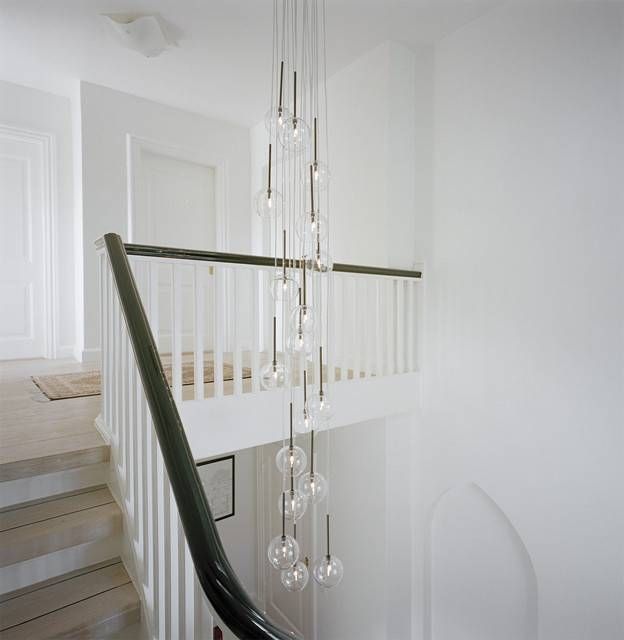 Modern Staircase Regarding Stairwell Pendant Lights (View 13 of 15)