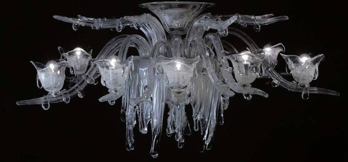 Murano Glass Ceiling Light – The World Finest Glass Ceiling Within Murano Glass Ceiling Lights (View 12 of 15)