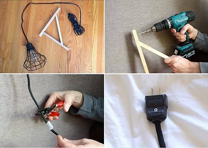 Nalle's House: Diy: Cage Light Sconces For Threshold Industrial Pendants (View 8 of 15)