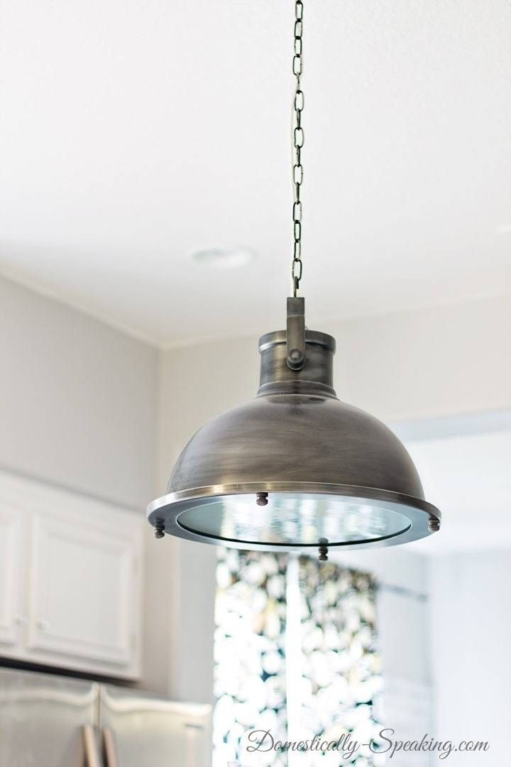 Nautical Kitchen Pendant Light Over The Island – Domestically Speaking With Regard To Nautical Pendant Lights For Kitchen (Photo 1 of 15)