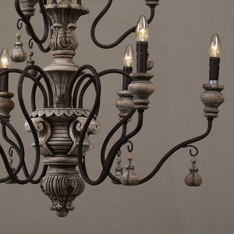 Nordic Expression / American / Country / French / Vintage Wrought With Regard To Wrought Iron Lights Australia (Photo 12 of 15)