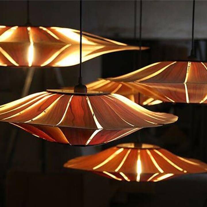 Online Get Cheap Wood Veneer Lamp  Aliexpress | Alibaba Group In Wood Veneer Lights Fixtures (Photo 9 of 15)