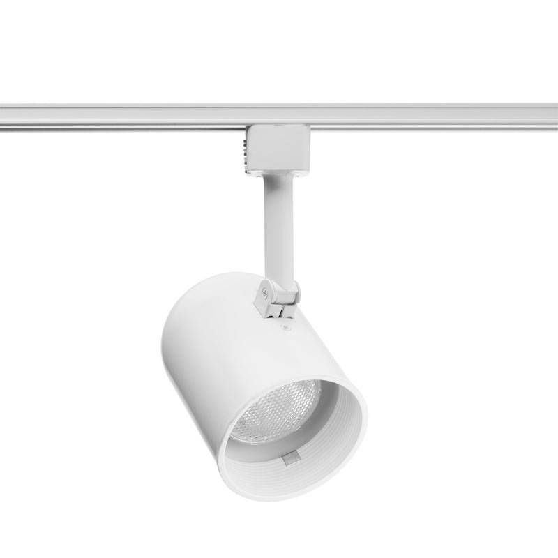 Par20 Round Back Cylinder Baffle Track Fixture 120vjuno With Regard To Juno Track Lighting Fixtures (View 13 of 15)