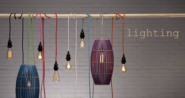 Pendant Light Cords – Single Light Bulb Cords Inside Pendant Lights With Coloured Cord (Photo 3 of 15)