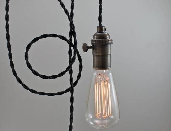 Pendant Lights – Curated Collection From Gardenista Intended For Bare Bulb Pendants (Photo 5 of 15)