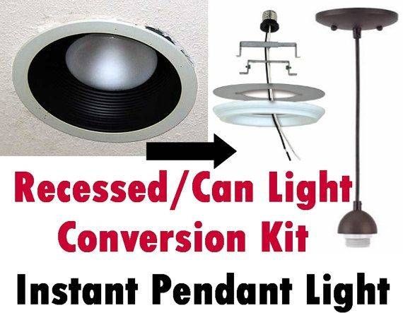 Recessed Lighting Design Ideas : Recessed Light To Pendant Light Inside Can Lights To Pendant Lights (View 4 of 15)