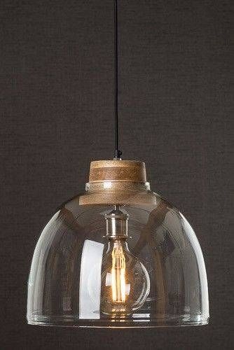 Reproduction Glass Cloche Pendant | Glass Pendants, Pendant Intended For Glass Pendant Lights Fittings (Photo 7 of 15)