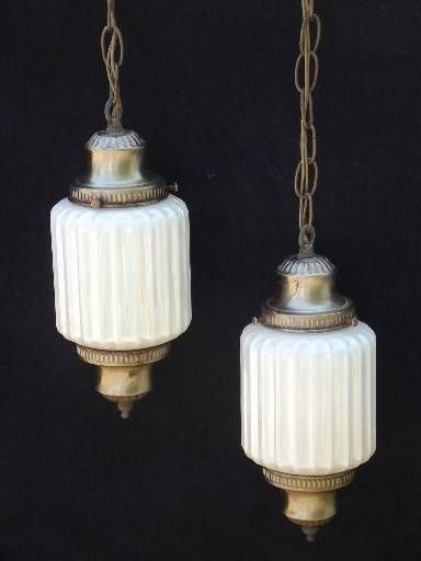 Retro Lighting, Pendant Lanterns And Swag Lamps In Double Pendant Light Fixtures (View 13 of 15)