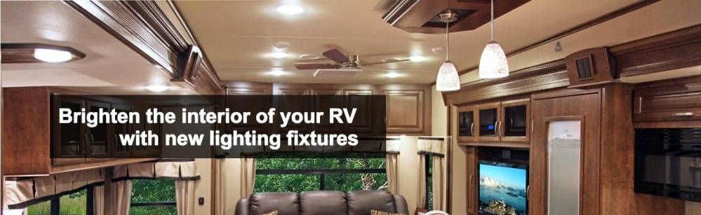 Rv Interior Lights & Interior Lighting Fixtures With Rv Pendant Lights (Photo 1 of 15)