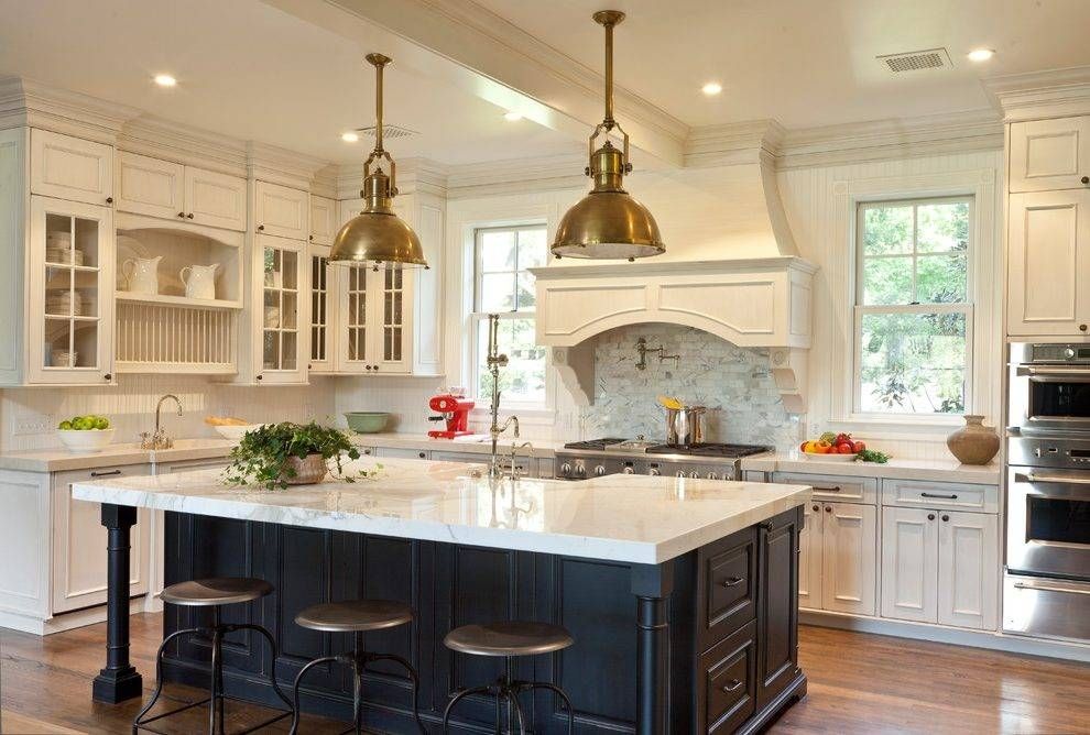 Santa Barbara Industrial Pendant Light Kitchen Traditional With For Stainless Pendant Lights (Photo 13 of 15)