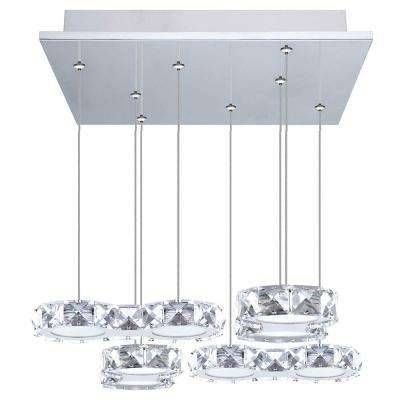 Stainless Steel – Pendant Lights – Hanging Lights – The Home Depot Intended For Stainless Pendant Lights (Photo 11 of 15)