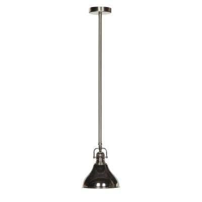 Stainless Steel – Pendant Lights – Hanging Lights – The Home Depot Intended For Stainless Steel Pendant Lights (Photo 10 of 15)