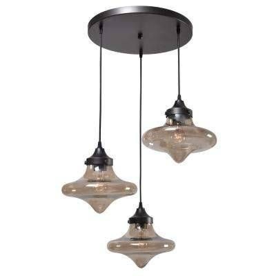 Stainless Steel – Pendant Lights – Hanging Lights – The Home Depot Pertaining To Stainless Steel Pendant Lighting (Photo 5 of 15)