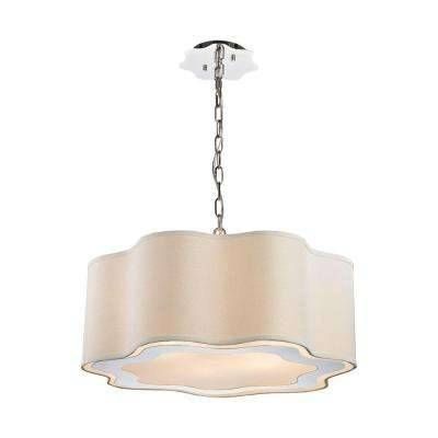 Stainless Steel – Pendant Lights – Hanging Lights – The Home Depot Regarding Stainless Steel Pendant Lights (View 6 of 15)