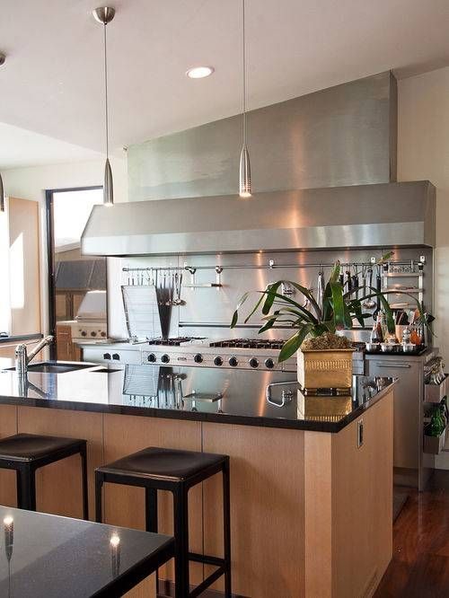 Stainless Steel Pendant Lights | Houzz Within Stainless Pendant Lights (View 4 of 15)
