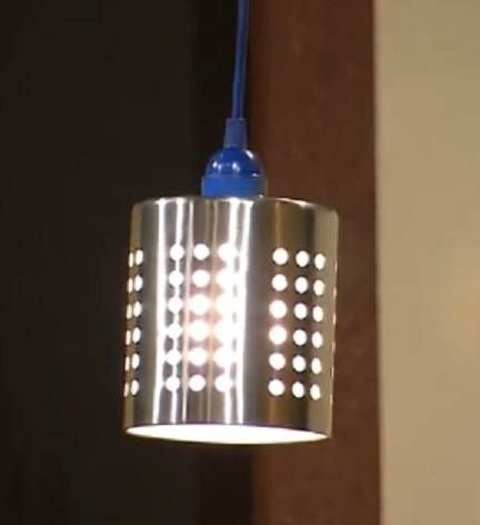 The Shabby Nest: How To Make Your Own Industrial Style Light Pertaining To Make Your Own Pendant Lights (View 9 of 15)