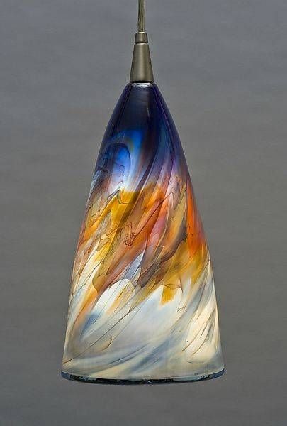 Top 25+ Best Glass Pendants Ideas On Pinterest | Hand Blown Glass Inside Blown Glass Pendant Lights (View 5 of 15)