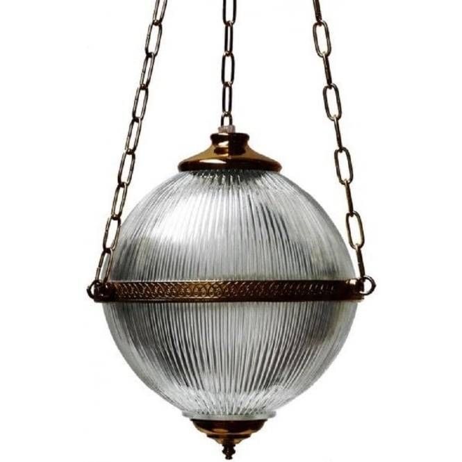 Victorian Hanging Ceiling Pendant Light, Prismatic Glass, Antique With Victorian Pendant Lights (View 10 of 15)