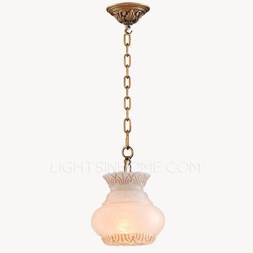 Vintage Hanging Lantern Alabaster Shade Pendant Light Fixtures With Alabaster Pendants (View 14 of 15)