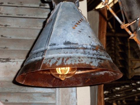 Vintage Industrial Pendant Light – Hudson Goods Blog Pertaining To Tin Pendant Lights (View 7 of 15)