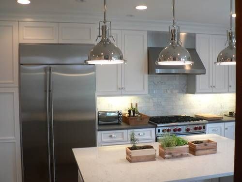 Featured Photo of 15 Collection of Industrial Kitchen Lighting Pendants
