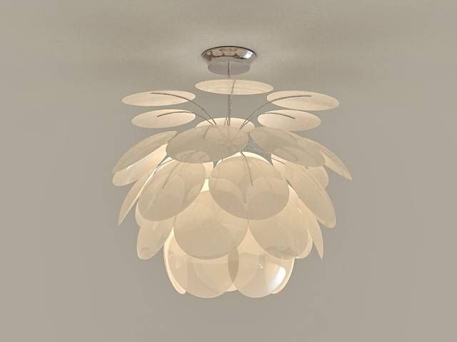 Featured Photo of 2024 Latest White Flower Pendant Lights