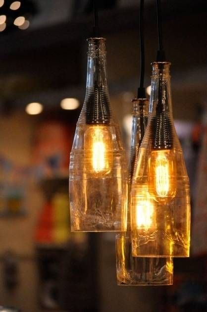 Wine Bottle Pendant Light Kit – Pendant Lighting Ideas With Wine Bottle Pendant Light Kits (Photo 13 of 15)