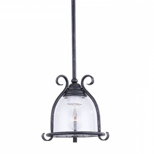 Featured Photo of 15 Collection of Wrought Iron Mini Pendant Lights