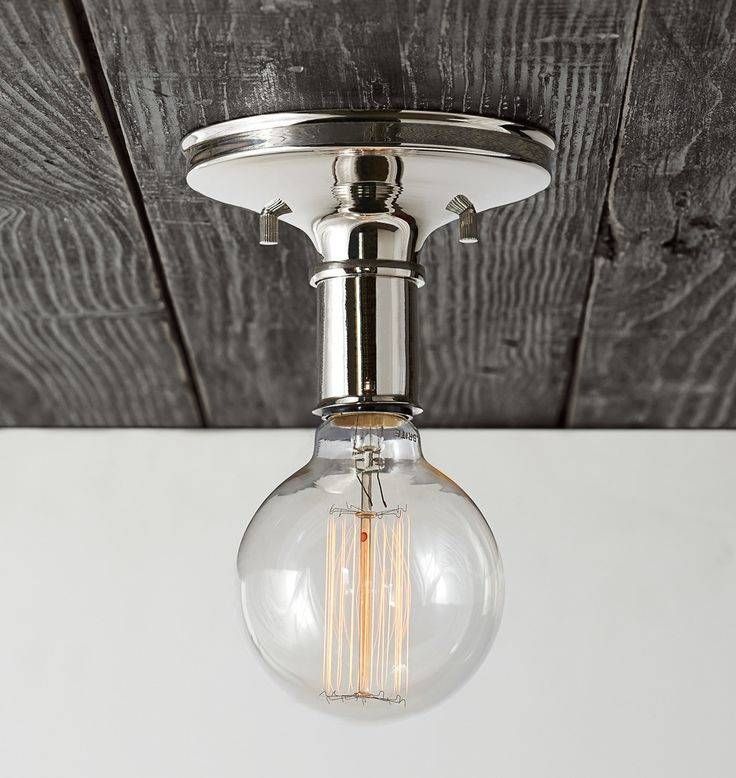 100 Best Lighting Images On Pinterest | Chandeliers, Lighting Within Bare Bulb Filament Pendants Polished Nickel (Photo 5 of 15)