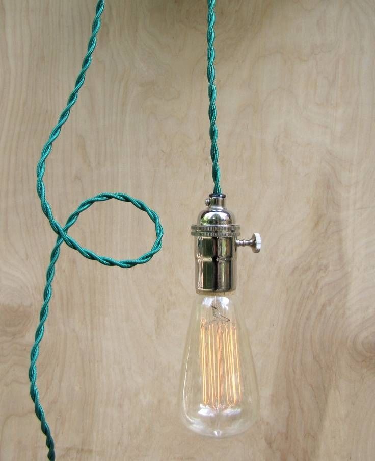 13 Best Edison Bulb Lambs Images On Pinterest | Edison Bulbs, Home Within Bare Bulb Filament Single Pendants (View 10 of 15)