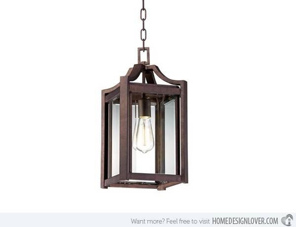 15 Contemporary Outdoor Hanging Lanterns | Home Design Lover Inside Best And Newest Modern Outdoor Pendant Lighting (View 4 of 15)