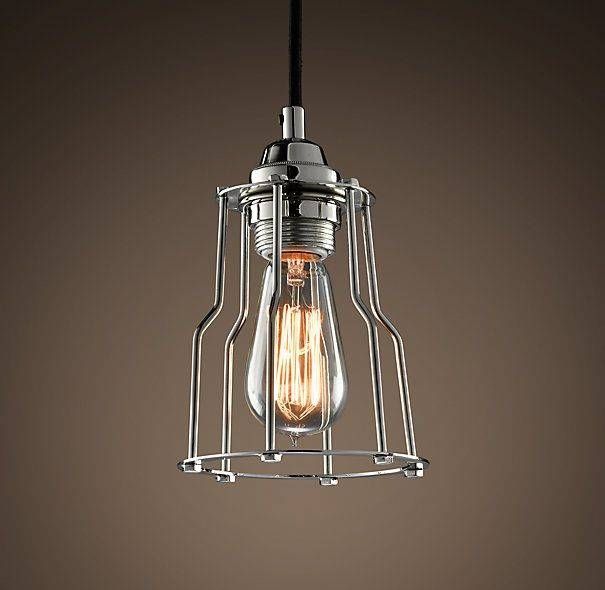 76 Best Lights And Fixtures! Images On Pinterest | Kitchen Inside Bare Bulb Filament Pendants Polished Nickel (View 3 of 15)