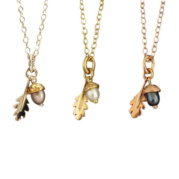 Acorn Pendants | Pearl Jewellery | Amanda Cox Designer Jewellery For Newest Acorn Pendants (View 2 of 15)