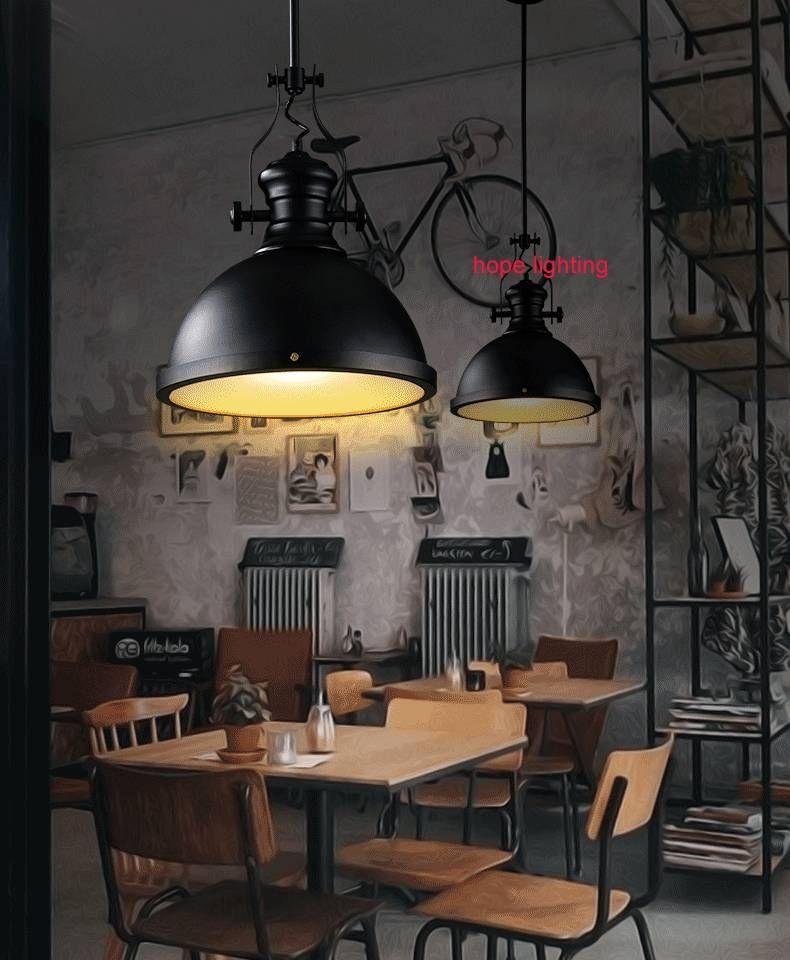 Aliexpress : Buy Industrial Style Pendant Lighting Restaurant Regarding 2018 Industrial Style Pendant Lights (Photo 4 of 15)