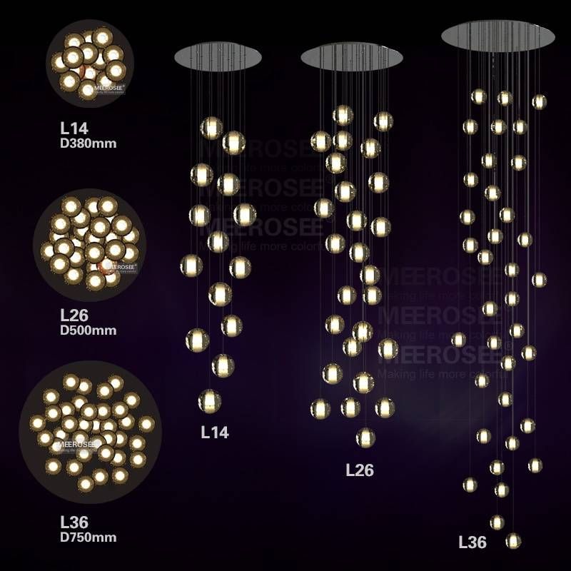 Aliexpress : Buy Modern Decoration Led Crystal Bubbles Ball Inside Most Popular Bubble Lights Pendants (Photo 10 of 15)