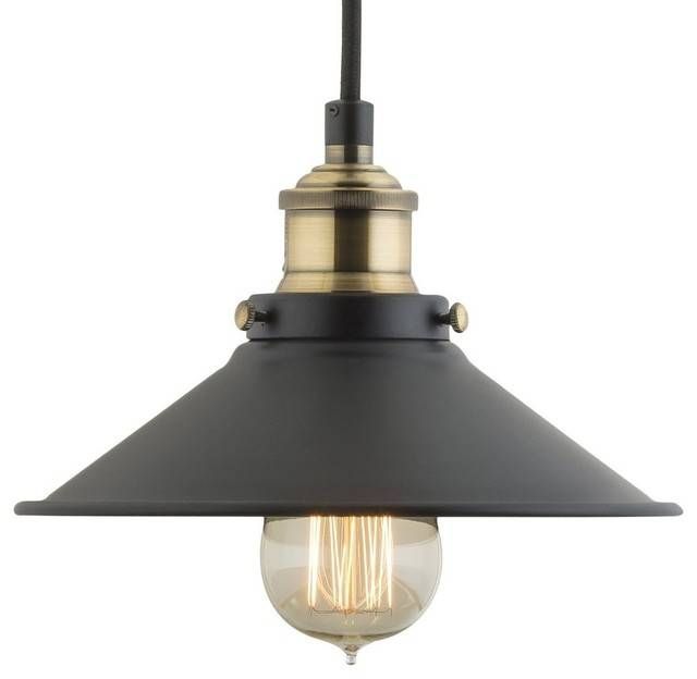 Andante Industrial Factory Pendant – Industrial – Pendant Lighting Within Latest Ship Pendant Lights (View 11 of 15)