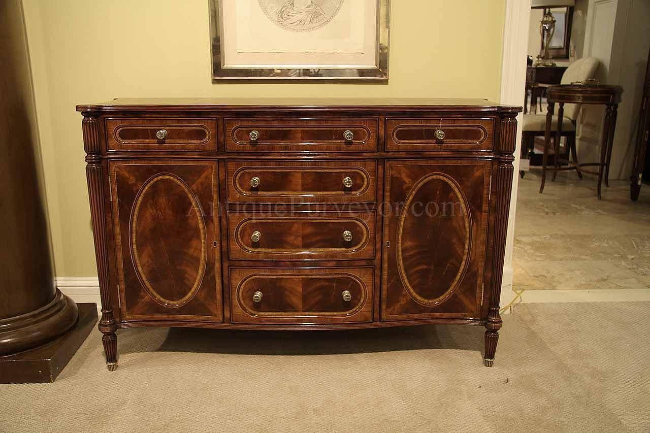 Antique Dining Room Sideboard | Gen4congress Within Mahogany Buffet Sideboards (Photo 4 of 15)