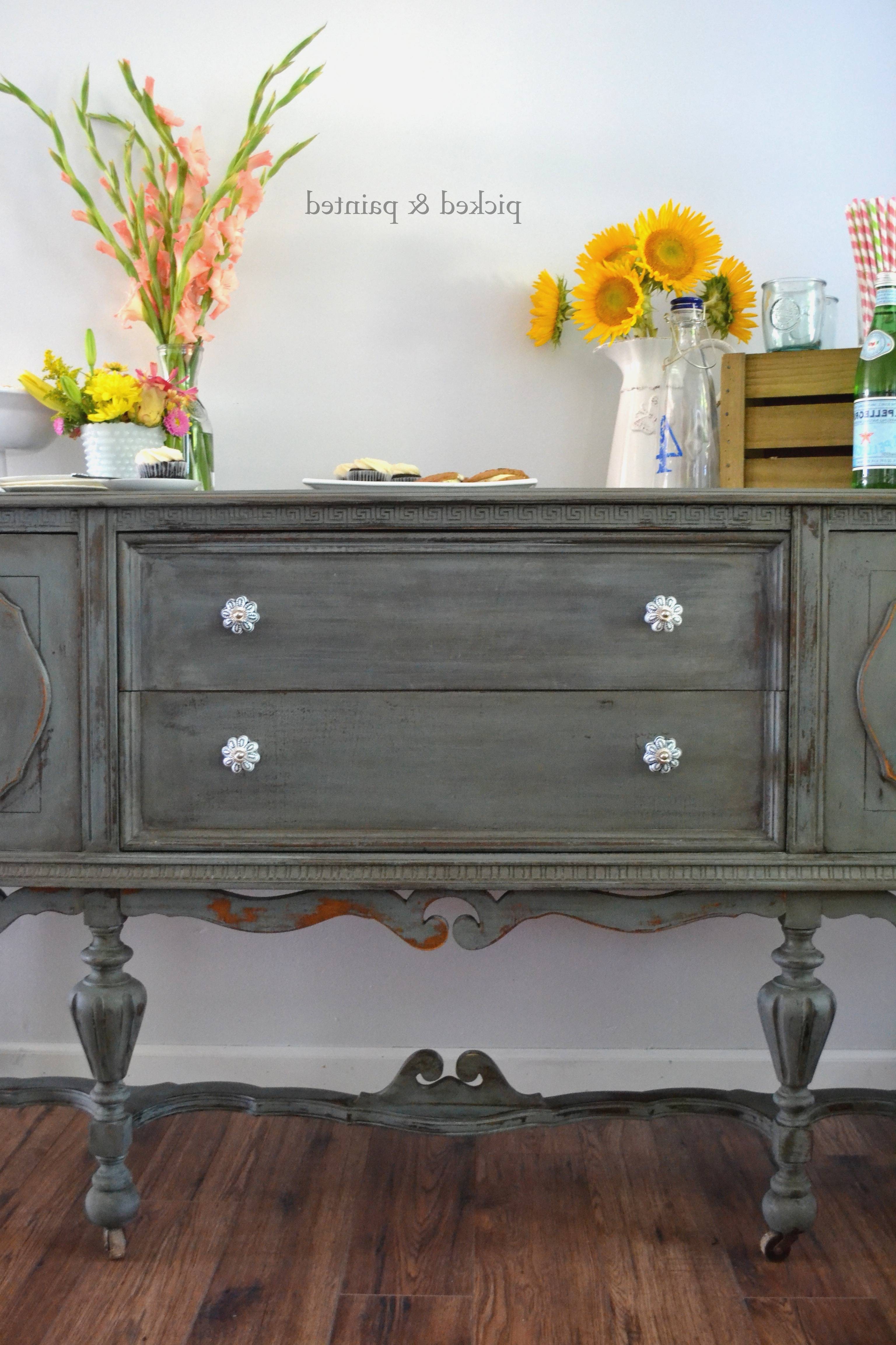 Antique White Sideboards And Buffets | Rembun.co Pertaining To Stylish Antique Sideboards And Buffets (Photo 1 of 15)